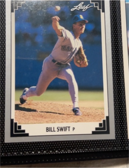 1991 Leaf #380 Bill Swift — front