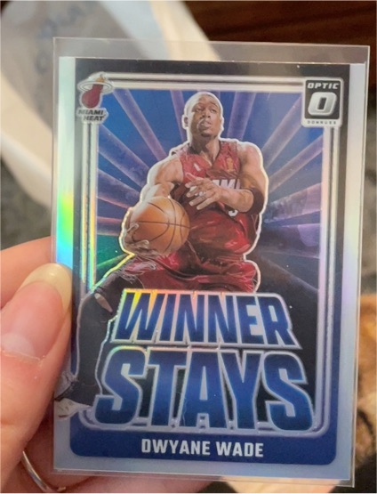 2024-25 Donruss Optic #20 Dwyane Wade Winner Stays — front