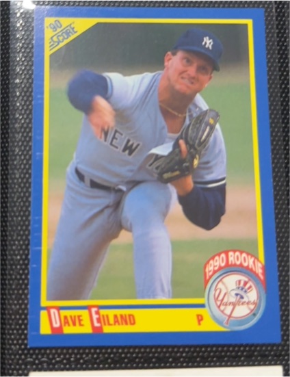 1990 Score #652 Dave Eiland — front
