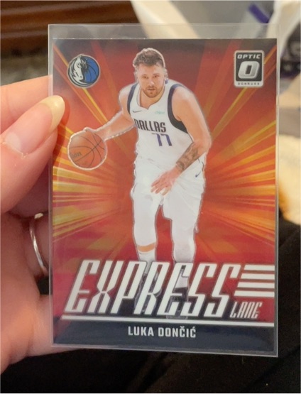 2024-25 Donruss Optic #6 Luka Dončić Express Lane — front