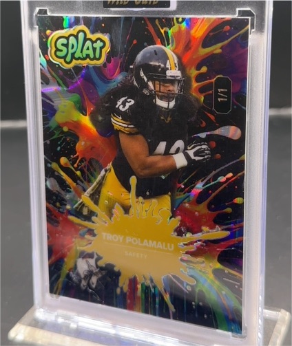 2025 Wild Card Splat Troy Polamalu — front