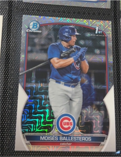 2023 Bowman Chrome Prospects #BCP-11 Moises Ballesteros — front