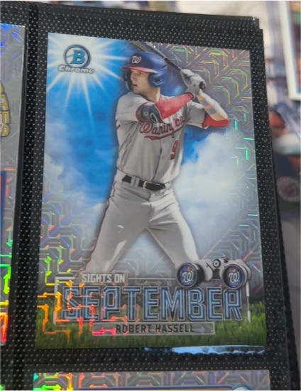 2023 Bowman Chrome #SOS-13 Robert Hassell III Sights on September — front