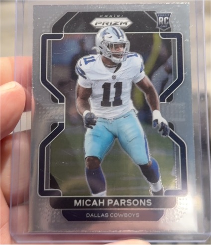 2021 Panini Prizm #382 Micah Parsons — front