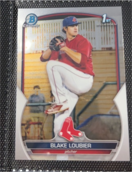 2023 Bowman Chrome Prospects #BCP-122 Blake Loubier — front