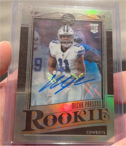 2021 Panini Legacy #RC Micah Parsons — front