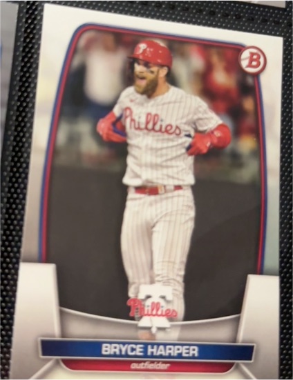 2023 Bowman #24 Bryce Harper — front