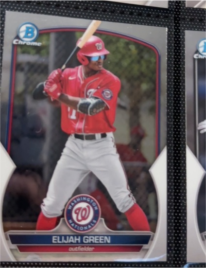 2023 Bowman Chrome Prospects #BCP-23 Elijah Green — front