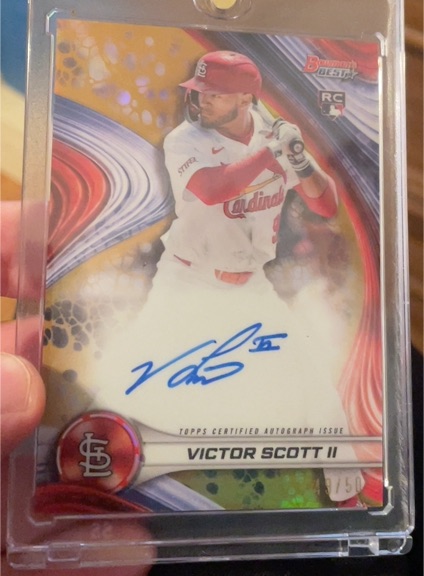 2024 Bowman's Best #B24-VS Victor Scott II — front