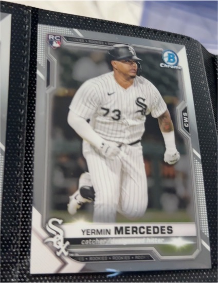 2021 Bowman Chrome #88 Yermin Mercedes — front