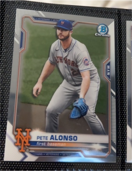 2021 Bowman Chrome #41 Pete Alonso — front