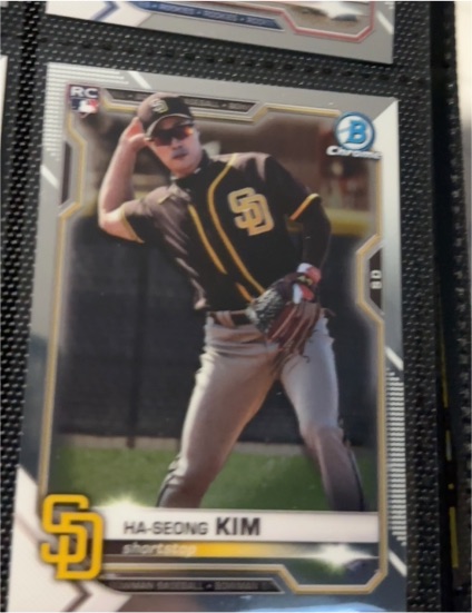 2021 Bowman Chrome #97 Ha-Seong Kim — front