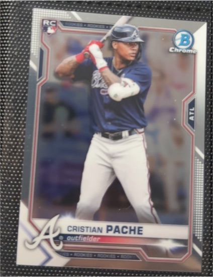 2021 Bowman Chrome #69 Cristian Pache — front