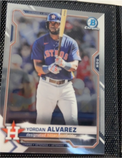 2021 Bowman Chrome #26 Yordan Alvarez — front