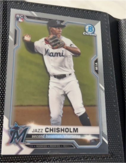 2021 Bowman Chrome #57 Jazz Chisholm — front