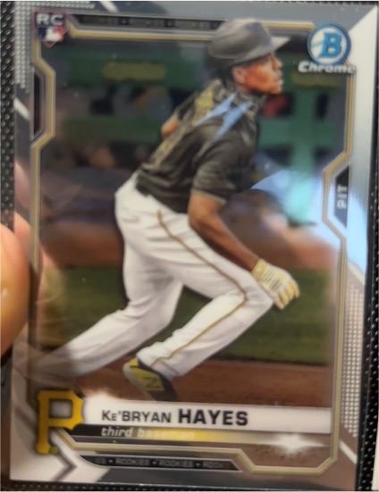 2021 Bowman Chrome #29 Ke'Bryan Hayes — front