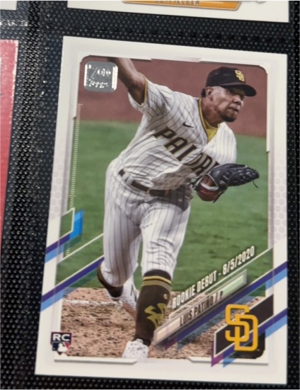 2021 Topps Update #US214 Luis Patiño — front