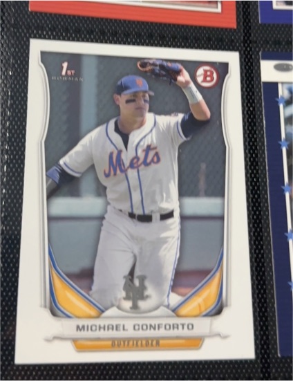 2014 Bowman Draft #DP7 Michael Conforto — front
