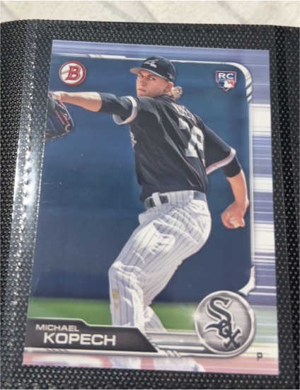 2019 Bowman #75 Michael Kopech — front