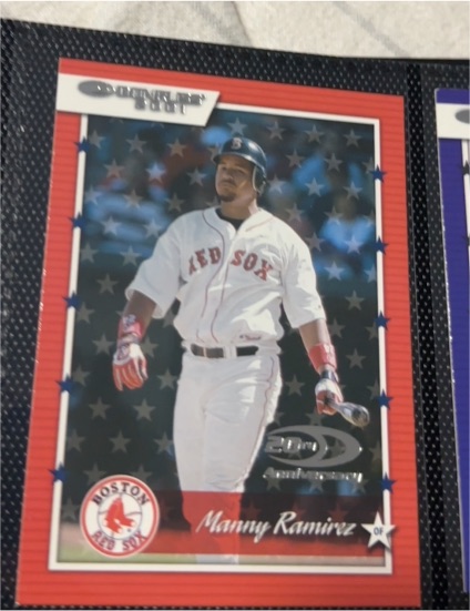 2001 Donruss #14 Manny Ramirez — front