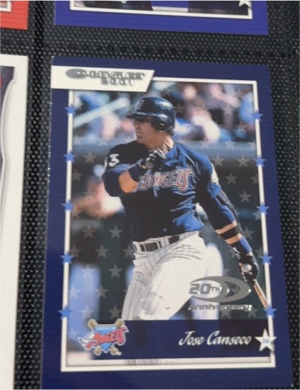 1990 Topps #20 Jose Canseco — front