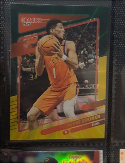 2021-22 Donruss #200 Devin Booker — front