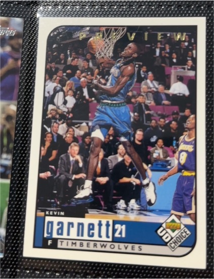 1998-99 Upper Deck UD Choice Preview #85 Kevin Garnett — front
