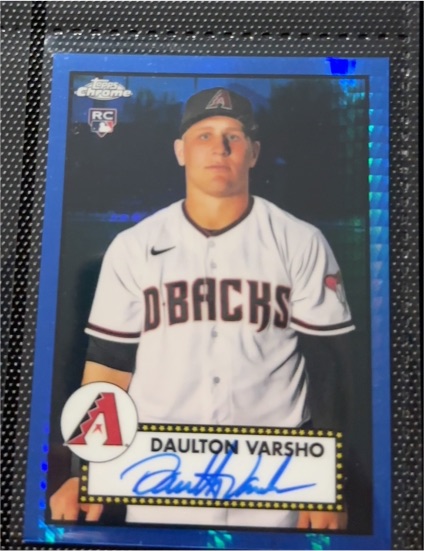 2021 Topps Chrome Platinum Anniversary #21 Daulton Varsho — front