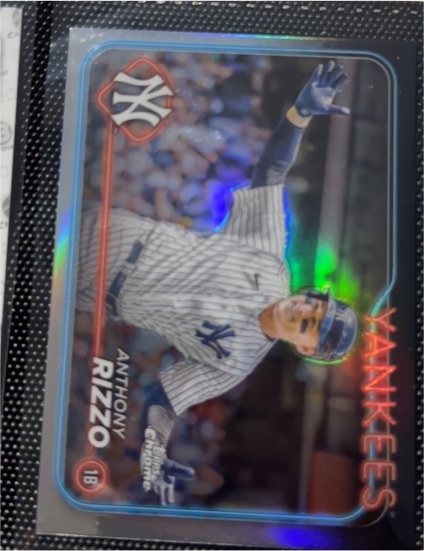 2024 Topps Chrome #127 Anthony Rizzo — front