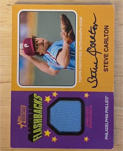 2024 Topps Heritage Flashbacks #FAR-SC Steve Carlton — front