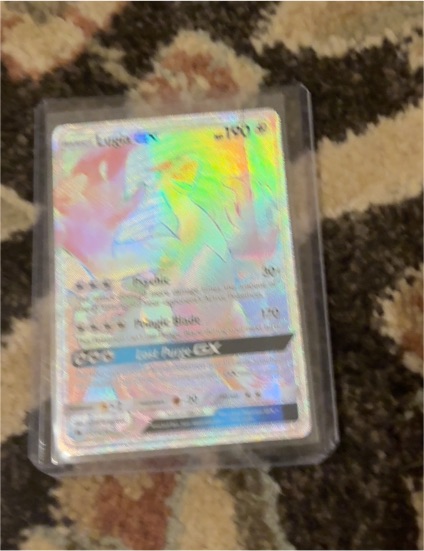 2018 Pokémon Sun & Moon Lost Thunder #159 Lugia GX — front