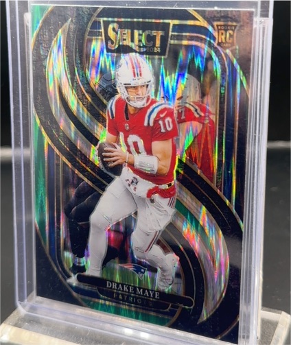 2024 Panini Select Premier Level #113 Drake Maye — front