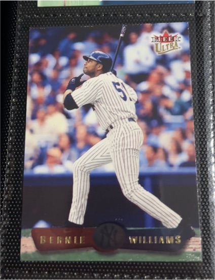1992 Fleer Ultra Bernie Williams — front