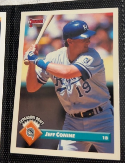 1993 Donruss #19 Jeff Conine — front