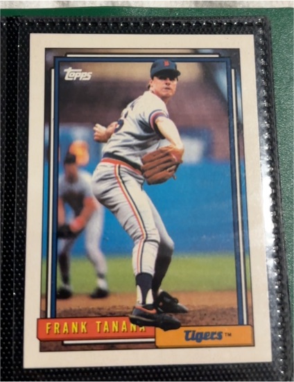 1992 Topps #458 Frank Tanana — front