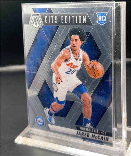 2024-25 Panini Mosaic City Edition #277 Jared McCain — front
