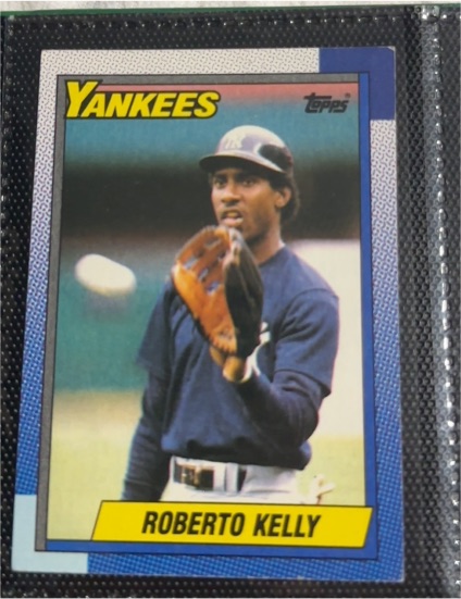 1990 Topps #109 Roberto Kelly — front