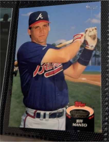 1992 Topps Stadium Club #699 Jeff Manto — front