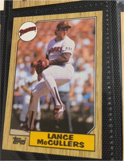 1987 Topps #559 Lance McCullers — front
