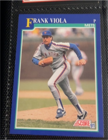 1991 Score #91 Frank Viola — front