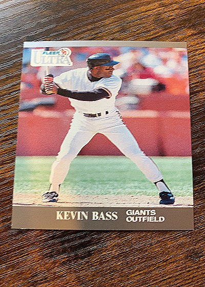1991 Fleer Ultra #315 Kevin Bass — front