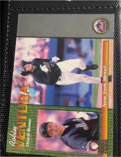1999 Pacific Omega Robin Ventura New York Mets — front
