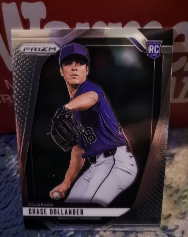 2025 Panini Prizm #217 Chase Dollander — front