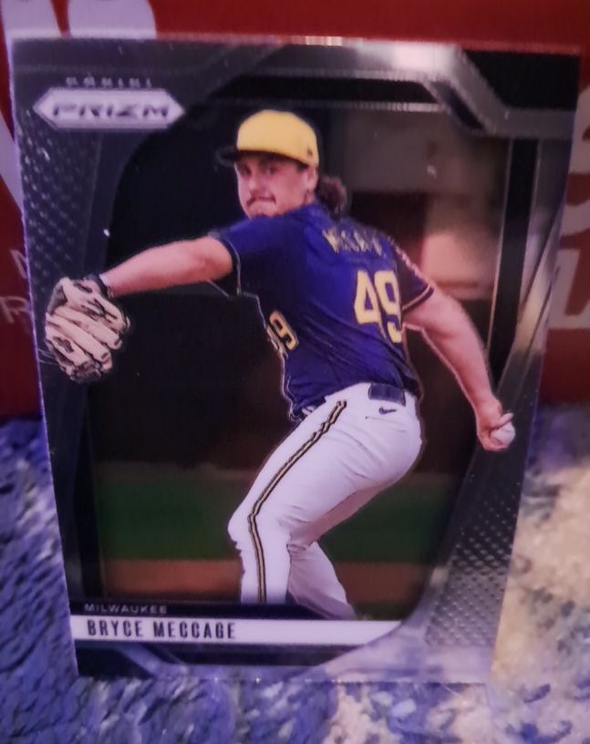 2025 Panini Prizm #204 Bryce Meccage — front