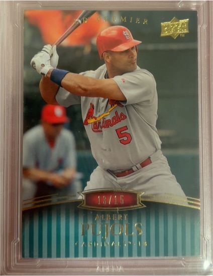 2008 Upper Deck Premier #65 Albert Pujols — front