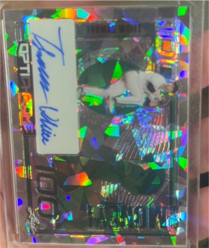 2023 Leaf Optichrome #100 Travis White — front