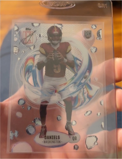 2024 Topps Signature Class #F-2 Jayden Daniels — front