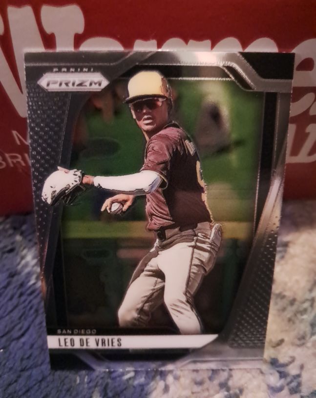 2025 Panini Prizm #47 Leo De Vries — front
