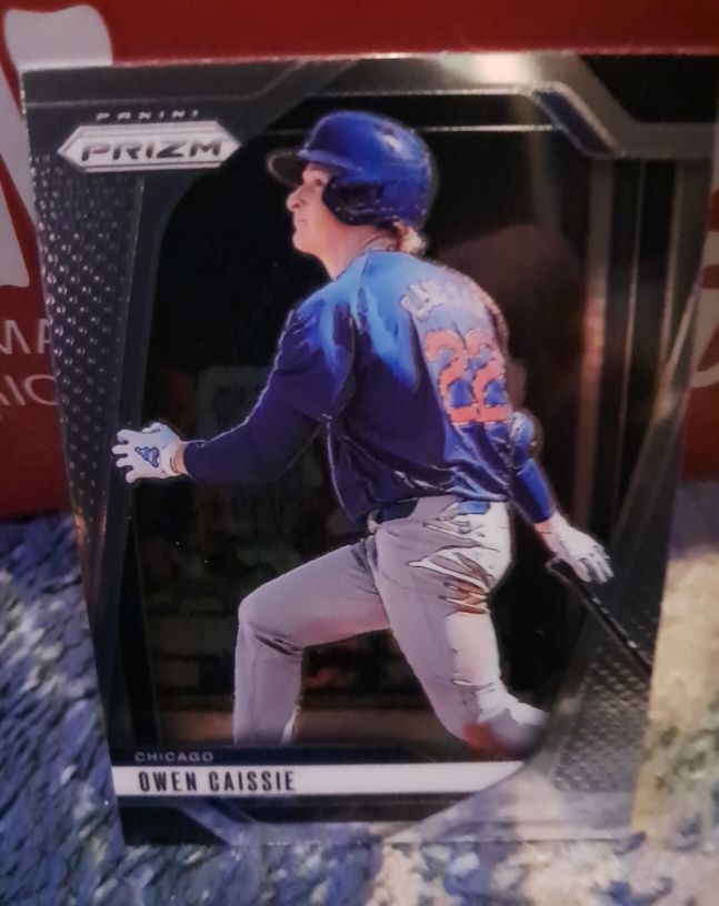 2025 Panini Prizm #89 Owen Caissie — front
