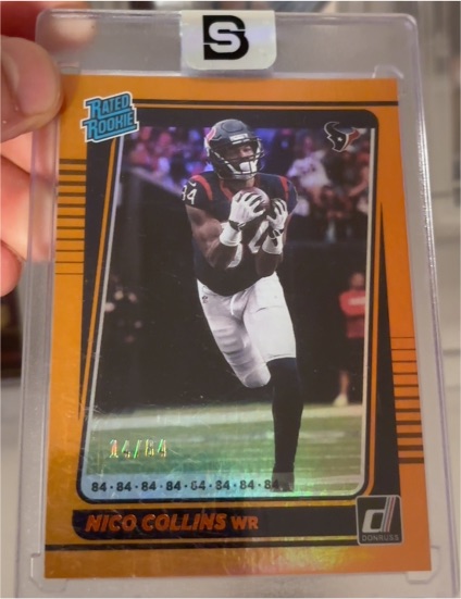 2021 Donruss #280 Nico Collins — front